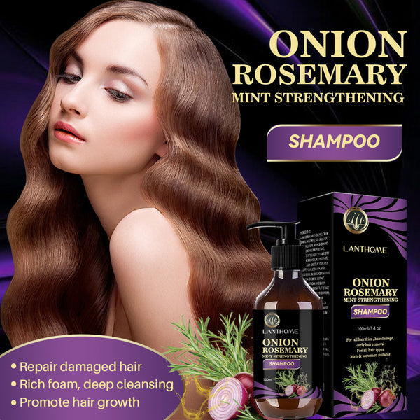 Rosemary Onion Shampoo Anti Hair Hair Shampoo For Fast Hair Growth.