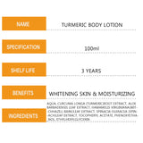 Turmeric Body Lotion, Tumeric Lotion for Remove Acne, Dark Spots, Hyperpigmentat