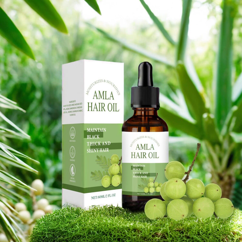 Amla Hair Oil | Natural Care For Healthy Long Thick Hair Growth - 60ml