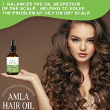 Amla Hair Oil | Natural Care For Healthy Long Thick Hair Growth - 60ml